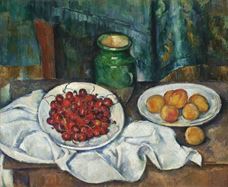 Show Still Life With Cherries And Peaches, 1885-1887 details