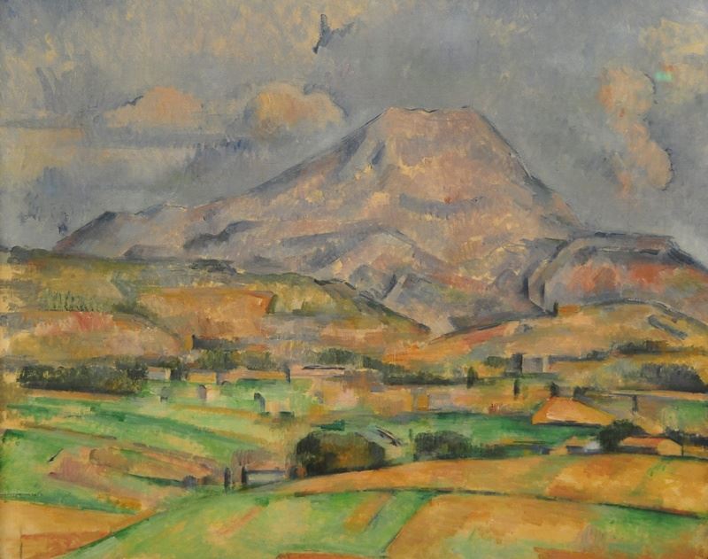 Sainte-Victoire Dağı, 1888 dolayları resmi