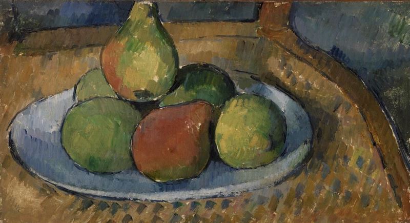 Picture for Plate of Fruit on a Chair, 1879-1880