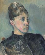 Show Portrait of Madame Cézanne, 1885-1886 details