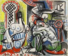 Cezayirli Kadınlar (Delacroix’dan esinle), 1954