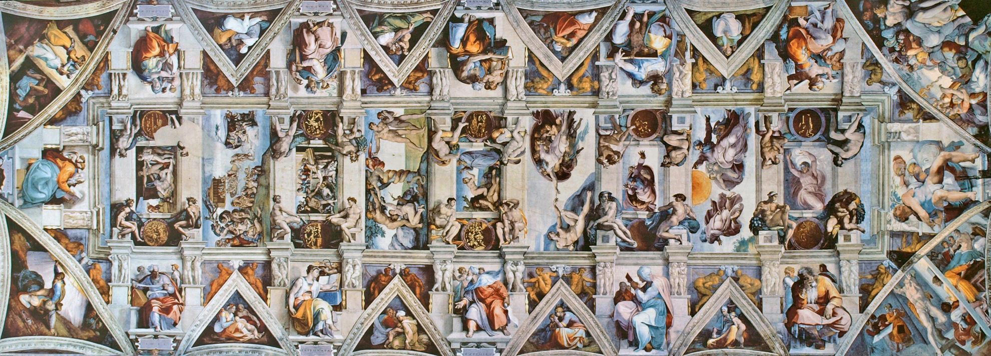 The Sistine Chapel Ceiling Frescoes