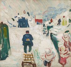 Show Man with a Sledge, 1910-1912 details