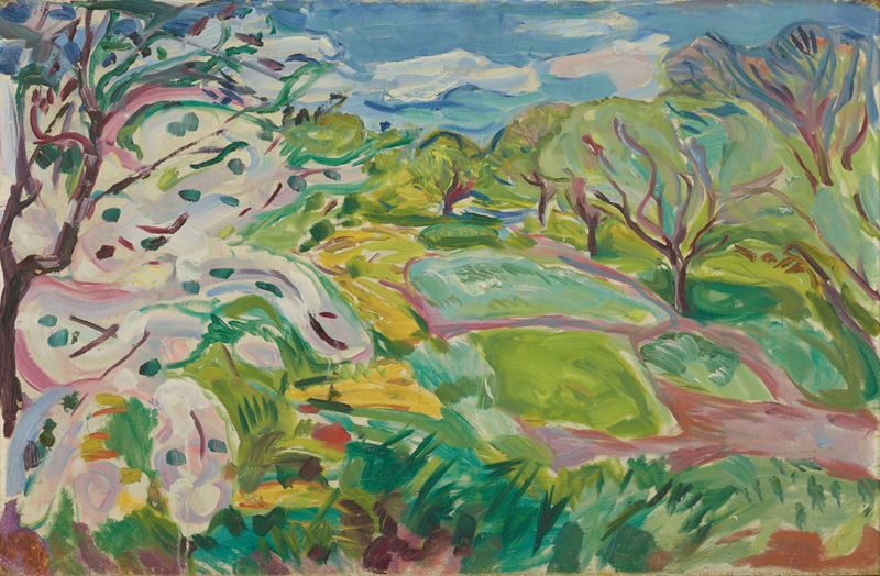 Picture for Fruit Trees in Blossom in the Wind, 1917-1919
