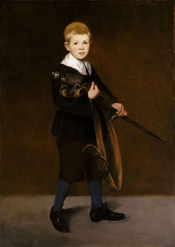 Picture for Boy with a Sword, 1861