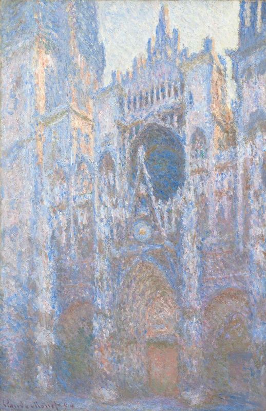 Rouen Katedrali, Batı Cephe, 1894 resmi