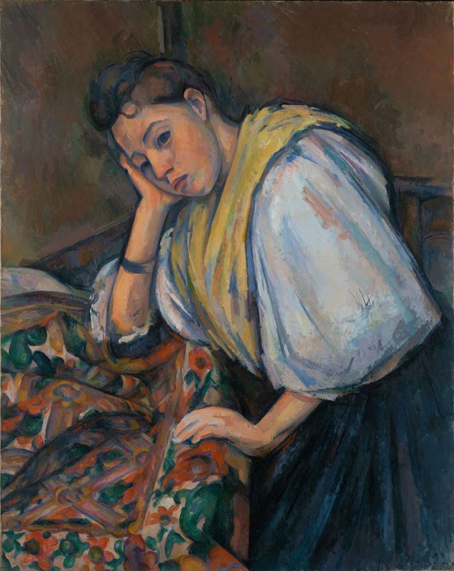 Picture for Young Italian Woman at a Table, 1895-1900