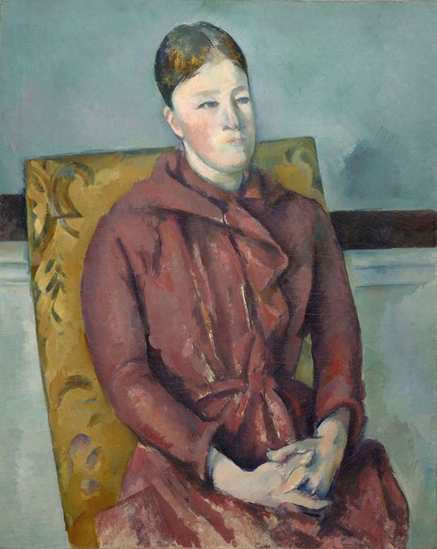 Madam Cézanne, 1893 resmi