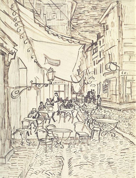 Kafe Terasta Gece, 1888 picture