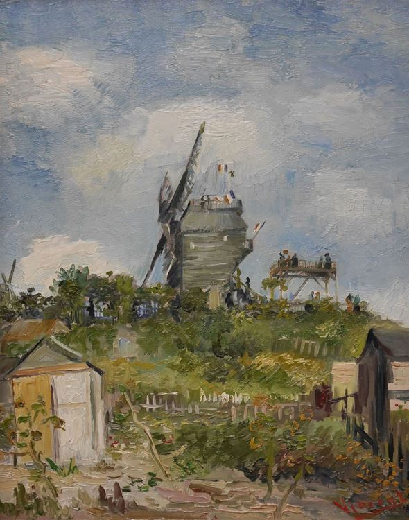 Moulin de la Galette, 1886 picture