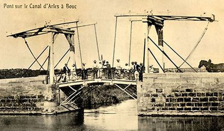 Arles’daki Langois Köprüsü, 1888 picture