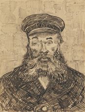 Joseph Roulin'in Portresi, 1888