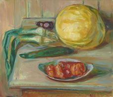 Show Still Life with Pumpkin and other Vegetables, 1926-1930 details