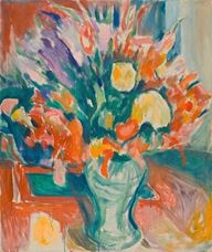 Show Flowers in a Vase, 1919-1920 details