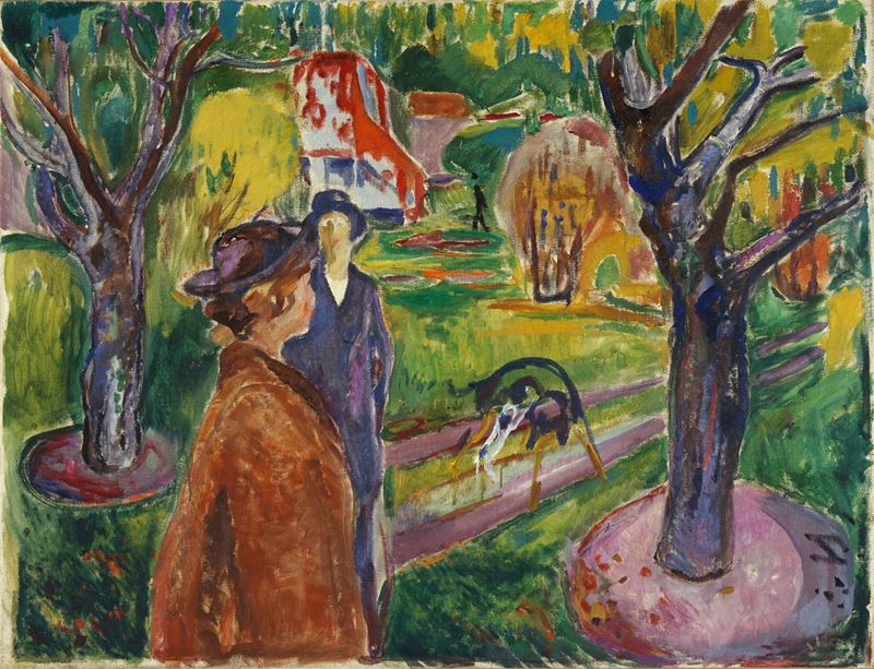 Picture for Two Women in the Garden, 1926