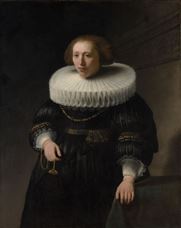 Show Portrait of a Woman (Member of the Van Beresteyn Family?), 1632 details