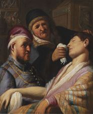 Show Unconscious Patient (Allegory of Smell), 1624-1625 details