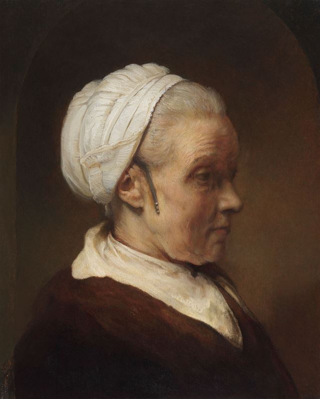 Picture for Study of a Woman in a White Cap, c. 1640