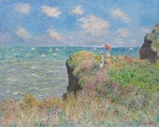 Show Cliff Walk at Pourville, 1882 details