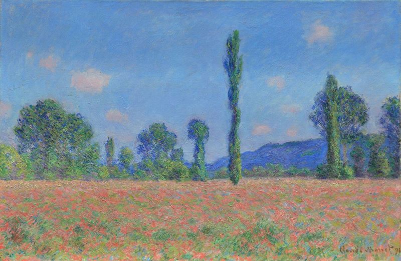 Picture for Poppy Field (Giverny), 1890-1891