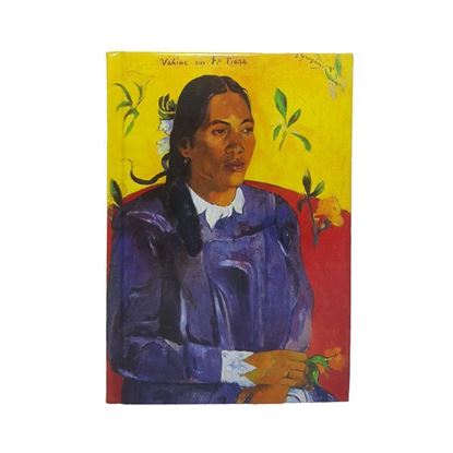 Gauguin- Çiçekli Kadın - Orta Boy Defter