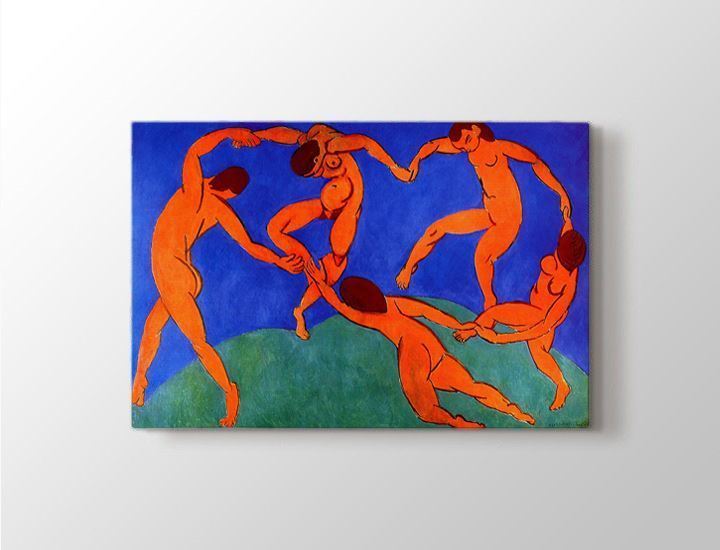 Paar Aan het leren Accor Matisse - The Dance - Canvas Art Print - Pivada.com