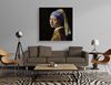 Vermeer - İnci Küpeli Kız - Kanvas Tablo