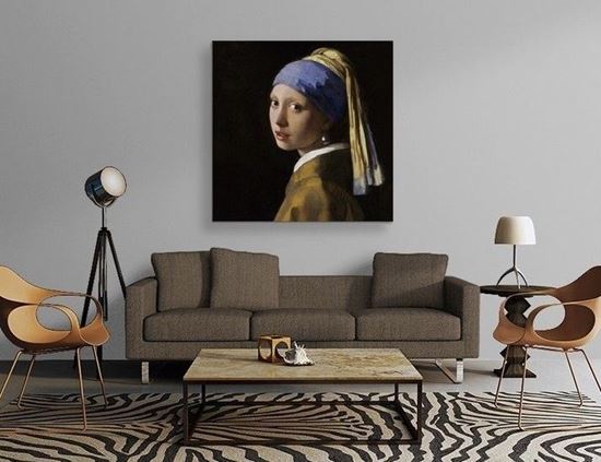 Vermeer - Girl with a Pearl Earring - Canvas Art Print - Pivada.com