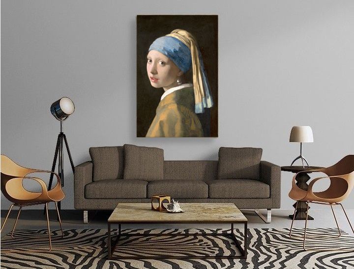 Vermeer - Girl with a Pearl Earring - Canvas Art Print - Pivada.com
