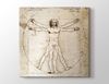 Da Vinci - Vitruvius Adamı - Kanvas Tablo