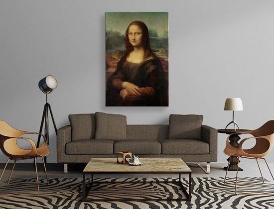 Da Vinci - Mona Lisa - Kanvas Tablo
