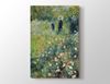 Renoir - Bahçede Şemsiyeli Kadın - Kanvas Tablo