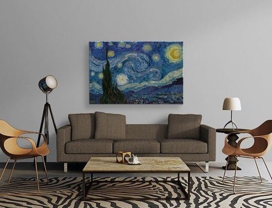 Van Gogh - Yıldızlı Gece - Kanvas Tablo