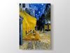 Van Gogh - Kafe Teras’ta Gece - Kanvas Tablo