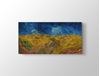 Van Gogh - Buğday Tarlası ve Kargalar - Kanvas Tablo
