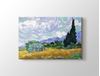 Van Gogh - Selvili Buğday Tarlası - Kanvas Tablo