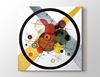 Kandinsky - Renk Çalışması - Kanvas Tablo