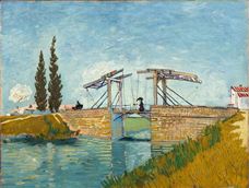 Show The Langlois Bridge at Arles, 1888 details