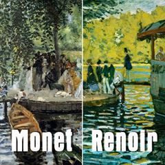 Picture for La Grenouillère - Renoir with Monet