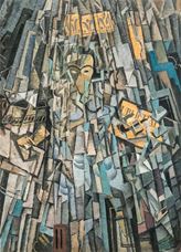 Show Cubist Self-Portrait, 1923 details