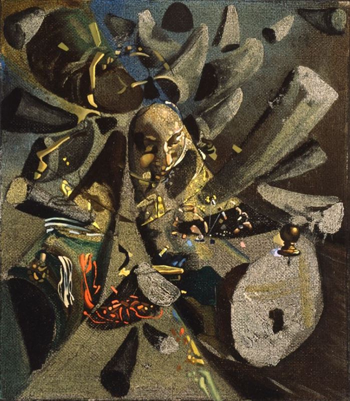 Picture for Paranoiac-Critical Study of Vermeer's Lacemaker, 1955