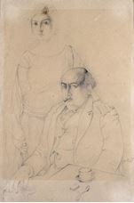 Sanatçının Babası ve Kız Kardeşi, 1925