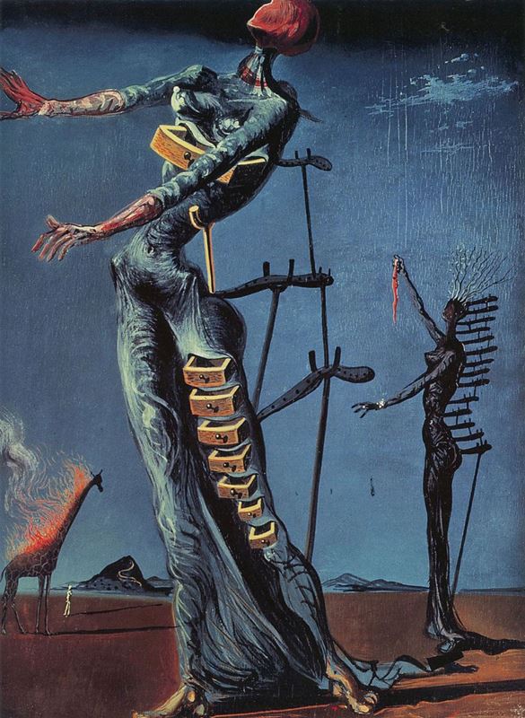 Picture for Burning Giraffe, 1937