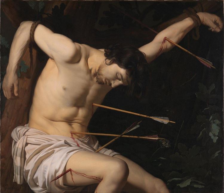 Saint Sebastian / 1623 dolayları - Gerrit van Honthorst picture