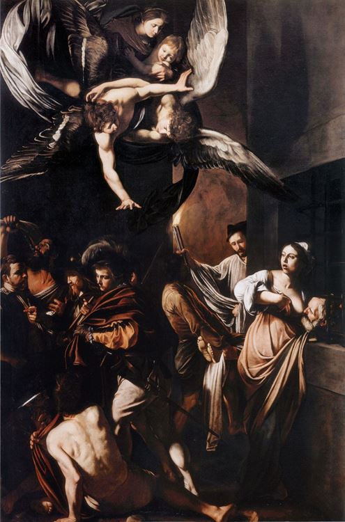 Merhametin Yedi Şekli / 1607 - Caravaggio picture