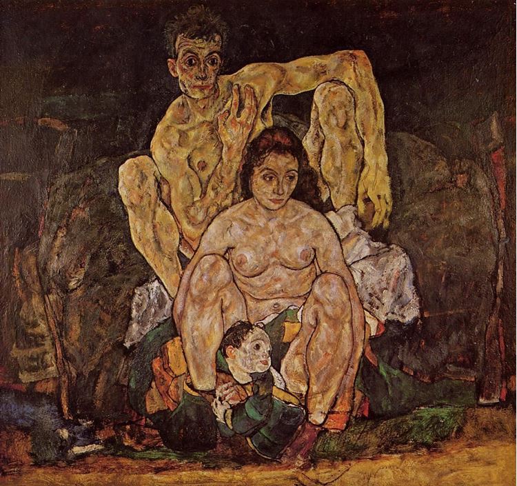 Aile / 1918 - Egon Schiele picture