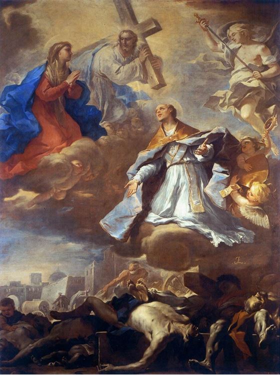 St Gennaro Napoli'yi Veba'dan Kurtarıyor / 1660 dolayları - Luca Giordano picture