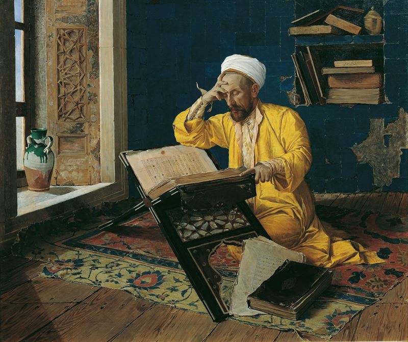 Picture for An Islamic Theologian with the Quran, 1902