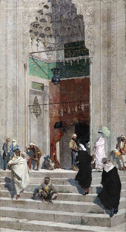 Yeşil Cami Önü, 1882 resmi