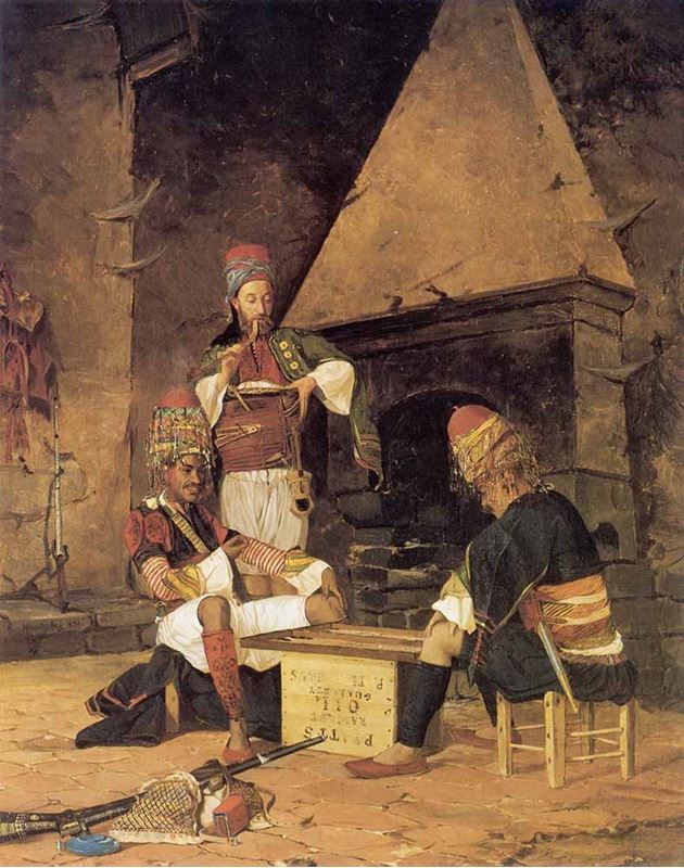 Picture for Tavla Oynayan Zeybekler, 1890